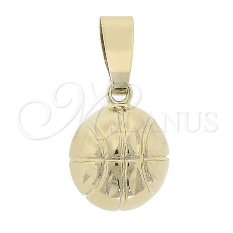Dije Elegante 5.183.031 Oro Laminado, Pulido, Tono Dorado