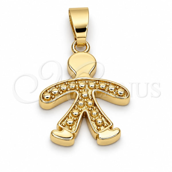 Dije Elegante 5.183.023 Oro Laminado, Diamantado, Tono Dorado