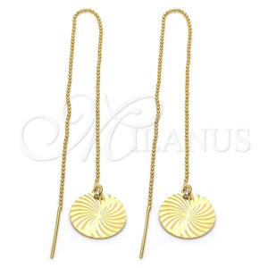 Arete Violador 5.117.006 Oro Laminado, Pulido, Tono Dorado