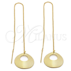 Arete Violador 5.113.012 Oro Laminado, Pulido, Tono Dorado