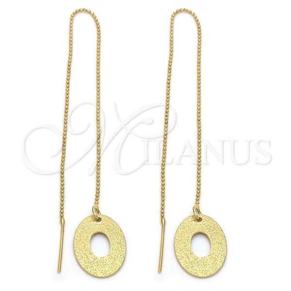 Arete Violador 5.117.004 Oro Laminado, Mate, Tono Dorado