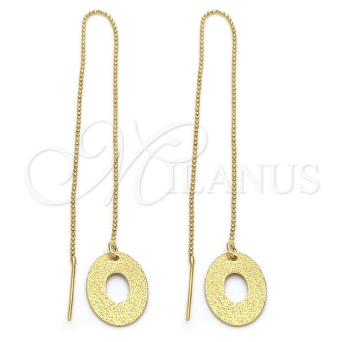 Arete Violador 5.117.004 Oro Laminado, Mate, Tono Dorado