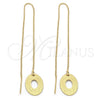 Arete Violador 5.117.004 Oro Laminado, Mate, Tono Dorado