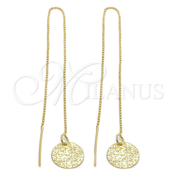 Arete Violador 5.119.011 Oro Laminado, Mate, Tono Dorado