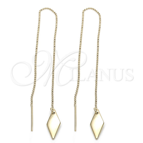 Arete Violador 5.115.010 Oro Laminado, Pulido, Tono Dorado