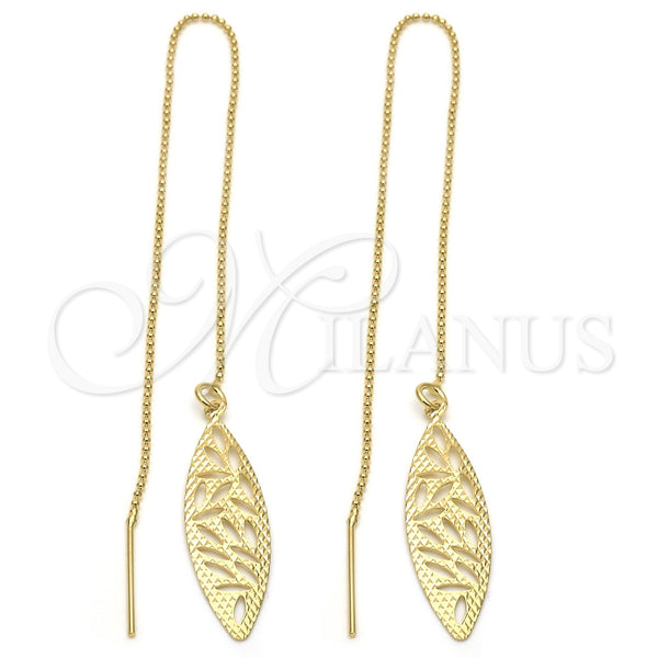Arete Violador 5.114.010 Oro Laminado, Pulido, Tono Dorado
