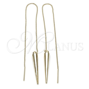 Arete Violador 5.117.007 Oro Laminado, Pulido, Tono Dorado
