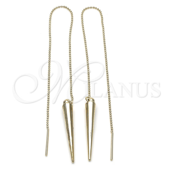 Arete Violador 5.117.007 Oro Laminado, Pulido, Tono Dorado