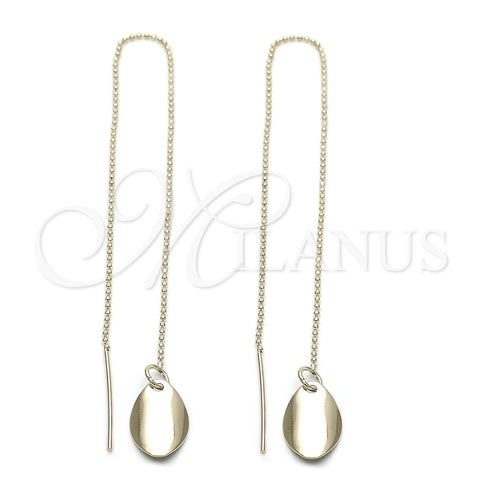 Arete Violador 5.116.001 Oro Laminado, Pulido, Tono Dorado