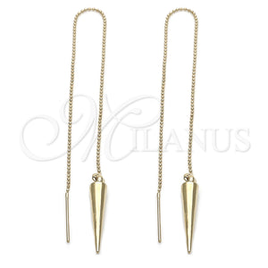 Arete Violador 5.116.002 Oro Laminado, Pulido, Tono Dorado