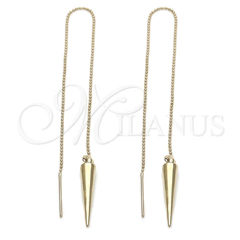 Arete Violador 5.116.002 Oro Laminado, Pulido, Tono Dorado