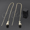 Arete Violador 5.115.007 Oro Laminado, Pulido, Tono Dorado