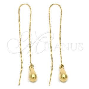 Arete Violador 5.115.007 Oro Laminado, Pulido, Tono Dorado