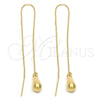 Arete Violador 5.115.007 Oro Laminado, Pulido, Tono Dorado