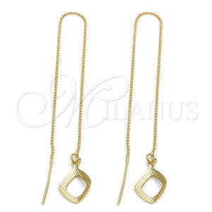 Arete Violador 5.115.006 Oro Laminado, Pulido, Tono Dorado