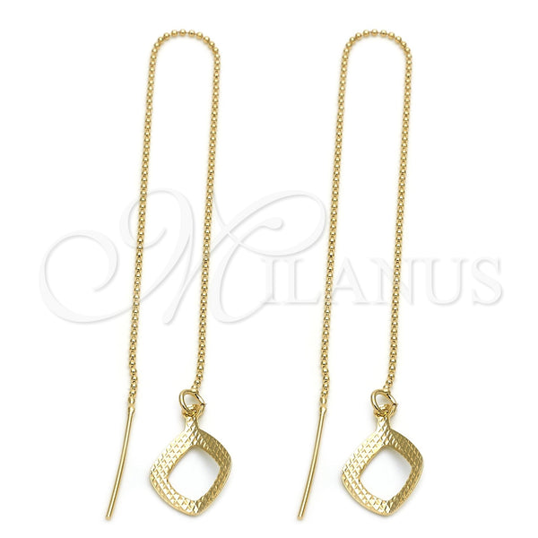 Arete Violador 5.115.006 Oro Laminado, Pulido, Tono Dorado
