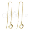 Arete Violador 5.115.006 Oro Laminado, Pulido, Tono Dorado