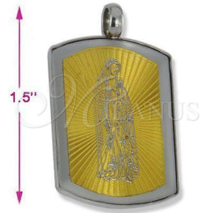 Dije Elegante 05.115.0018 Oro Laminado, Pulido, Tono Dorado