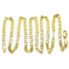 Gargantilla Basica 5.223.017.24 Oro Laminado, Pulido, Tono Dorado (100 Gauge, 04 MM Thickness, 24 Inches Length)