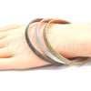 Aro Trio 03.53.0002.05 Chapa de Oro, Diamantado, Tres Tonos (06 MM Thickness, Size 5 (2.50 Diameter))