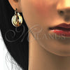 Argolla Pequeña 02.96.0026.20 Oro Laminado, Diamantado, Tono Dorado