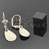 Arete Colgante 5.084.017 Oro Laminado, Diseño de Gota, Diamantado, Tono Dorado
