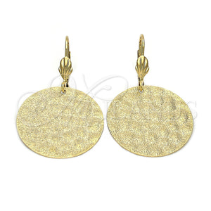 Arete Colgante 5.081.007 Oro Laminado, Mate, Tono Dorado