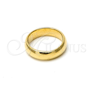 Anillo Infantil 01.63.0536.01 Oro Laminado, Pulido, Tono Dorado (Size 1)