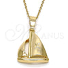 Dije Elegante 5.180.026 Oro Laminado, Diamantado, Tono Dorado
