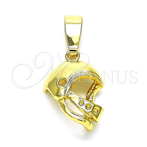 Dije Elegante 5.183.036 Oro Laminado, Diamantado, Tono Dorado