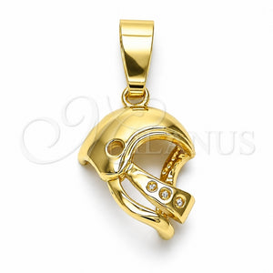 Dije Elegante 5.183.036 Oro Laminado, Diamantado, Tono Dorado
