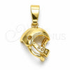 Dije Elegante 5.183.036 Oro Laminado, Diamantado, Tono Dorado