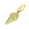 Dije Elegante 5.180.021 Oro Laminado, Diamantado, Tono Dorado