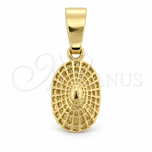 Dije Elegante 5.180.040 Oro Laminado, Diamantado, Tono Dorado