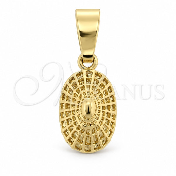 Dije Elegante 5.180.040 Oro Laminado, Diamantado, Tono Dorado
