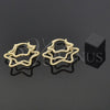 Argolla Pequeña 5.147.046 Oro Laminado, Diseño de Estrella, Diamantado, Tono Dorado