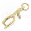 Dije Elegante 5.179.040 Oro Laminado, Diseño de Zapato, Pulido, Tono Dorado