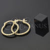 Argolla Pequeña 5.136.037.20 Oro Laminado, Diamantado, Tono Dorado