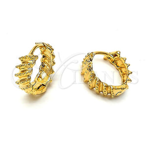 Argolla Huggie 5.133.002 Oro Laminado, Pulido, Tono Dorado