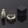 Argolla Huggie 5.133.008 Oro Laminado, Pulido, Tono Dorado