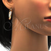 Argolla Pequeña 5.139.004.25 Oro Laminado, Diamantado, Tres Tonos