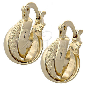Argolla Pequeña 5.159.049 Oro Laminado, Diamantado, Tono Dorado