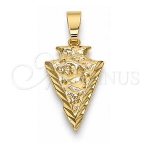 Dije Elegante 5.179.031 Oro Laminado, Diamantado, Tono Dorado