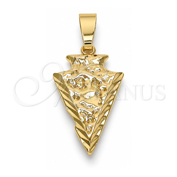 Dije Elegante 5.179.031 Oro Laminado, Diamantado, Tono Dorado