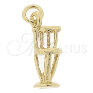 Dije Elegante 5.179.035 Oro Laminado, Pulido, Tono Dorado