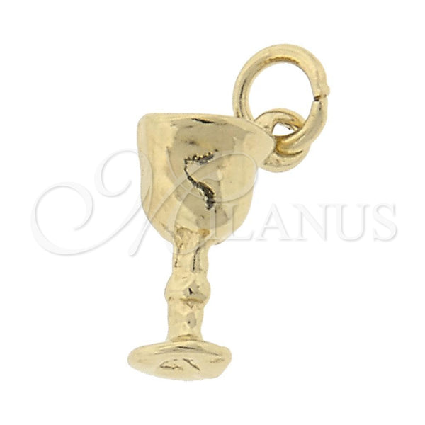 Dije Elegante 5.179.039 Oro Laminado, Pulido, Tono Dorado