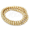 Bead 5.234.030.06.100 Oro Laminado, Diseño de Bola, Mate, Tono Dorado