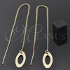 Arete Violador 02.64.0624 Oro Laminado, Pulido, Tono Dorado