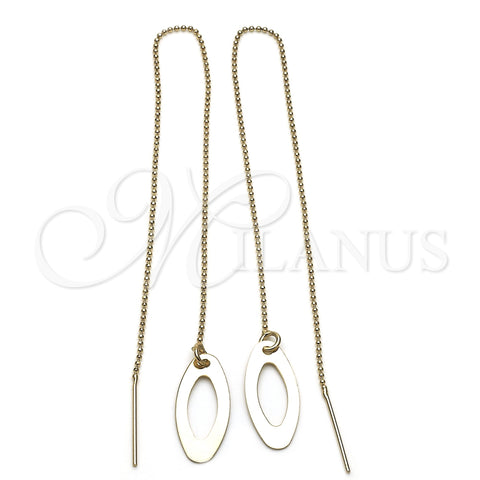 Arete Violador 02.64.0624 Oro Laminado, Pulido, Tono Dorado
