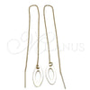 Arete Violador 02.64.0624 Oro Laminado, Pulido, Tono Dorado